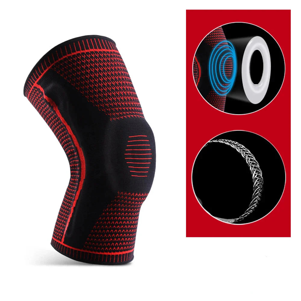 Professional Sports Knee Brace | Arthritis Relief & Support | Meniscus Tear Protection | Crossfit Running | Nylon | Universal Age