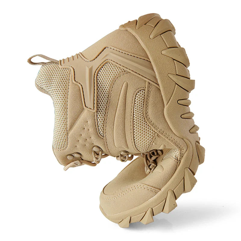 Men's Tactical Combat Boots | Outdoor Camping Hiking | Anti-Wear Quick Response | Fishing Hunting Sneakers