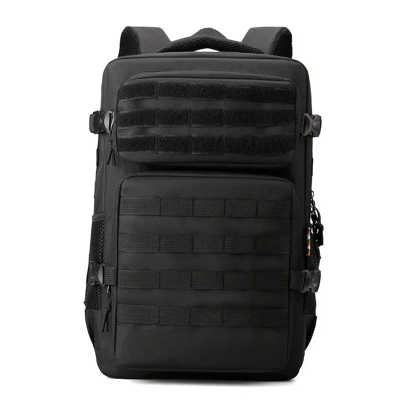 Tactical Military Backpack | Large Capacity Multi-Layer Hiking & Camping Pack | Camouflage Design for Outdoor Adventures