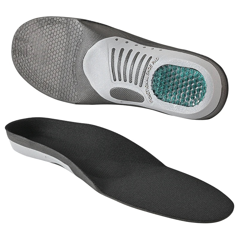 Orthopedic Gel Insoles | Plantar Fasciitis Relief | Carbon Active | Comfort Shoe Inserts | Women & Men