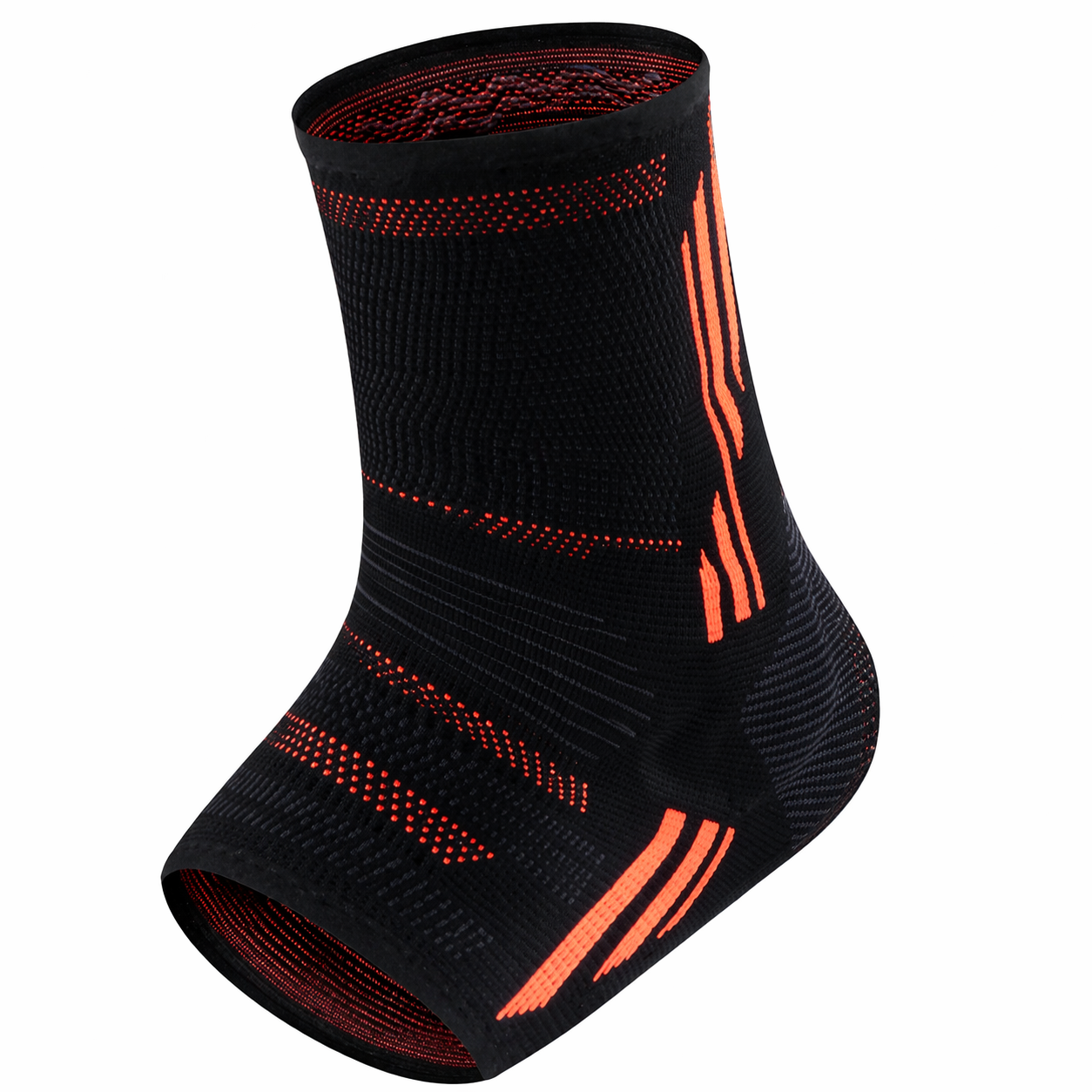 KWEEPFULL Ankle Compression Support | Silicone Gel | Pain Relief | Nylon Spandex Blend | Model A02284