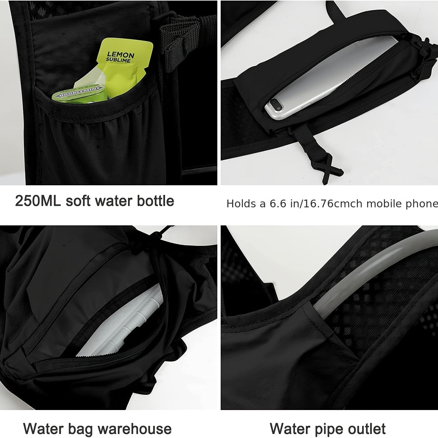WoJia Sports Daypack | Quick-Dry Nylon Outdoor Backpack | Adjustable Straps | Multi-Pocket | Hiking & Cycling