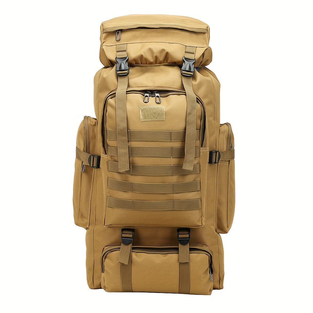JUMAHE Camouflage Hiking Backpack | Large Capacity Outdoor Bag | Adjustable Straps | Travel & Camping Gear | Lightweight Polyester