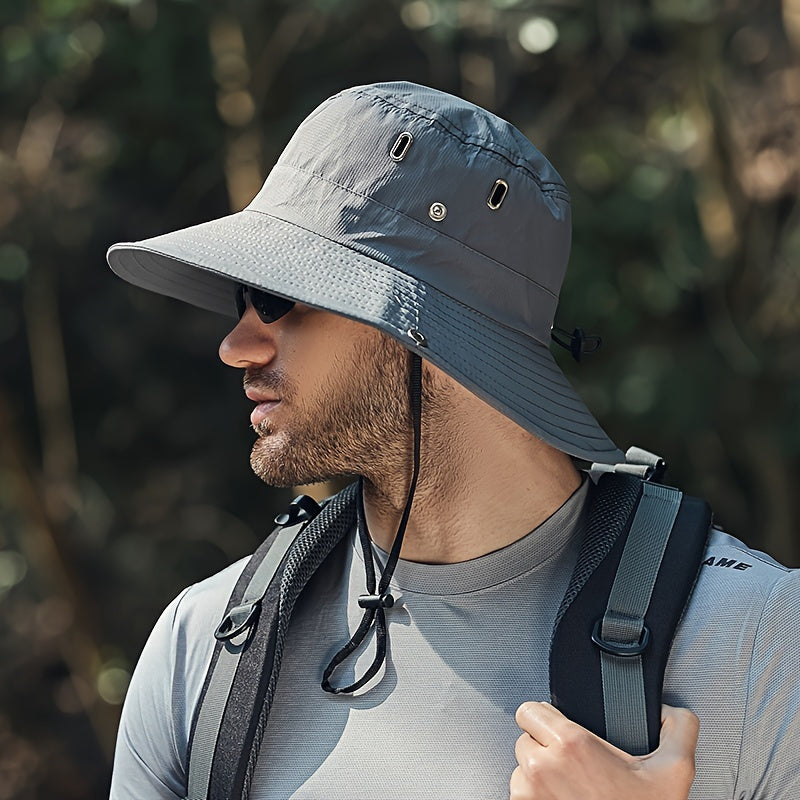 Breathable Outdoor Sun Hat | Wide Brim | UV Protection | Adjustable Fit | Lightweight & Packable