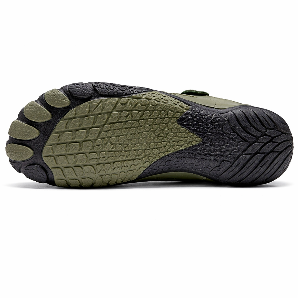 Men Women Barefoot Trail Shoes | Minimalist Water-Friendly Cross Training | Wide Toe Grip Support
