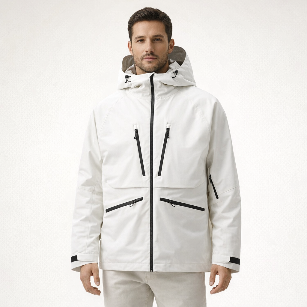 Multifunctional Ski Jacket Men | Winter Insulated Snow Coat | Breathable Hooded Outdoor Sportswear
