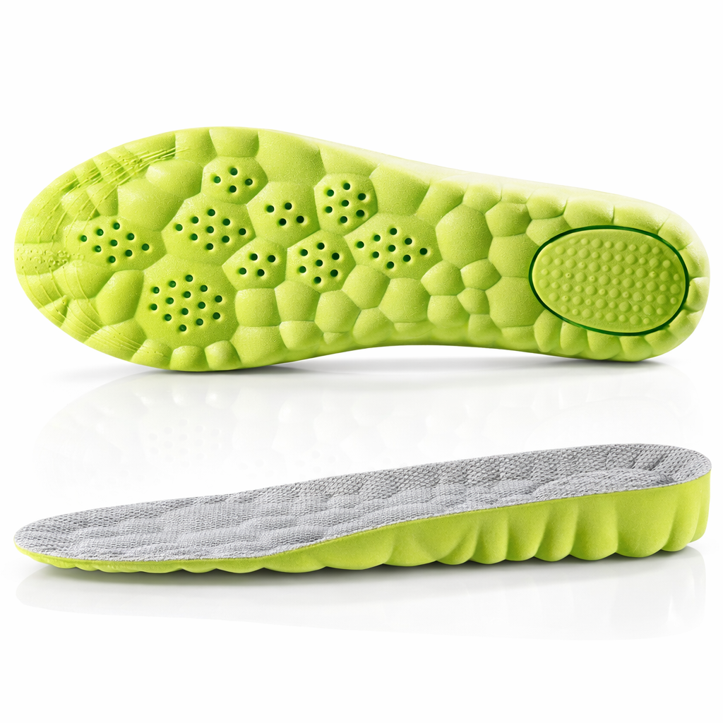 Height Increase Insoles | Breathable Anti-Odor | Shock Absorbing Soft Sports Shoe Insert for Men | 1CM-3CM Lifts
