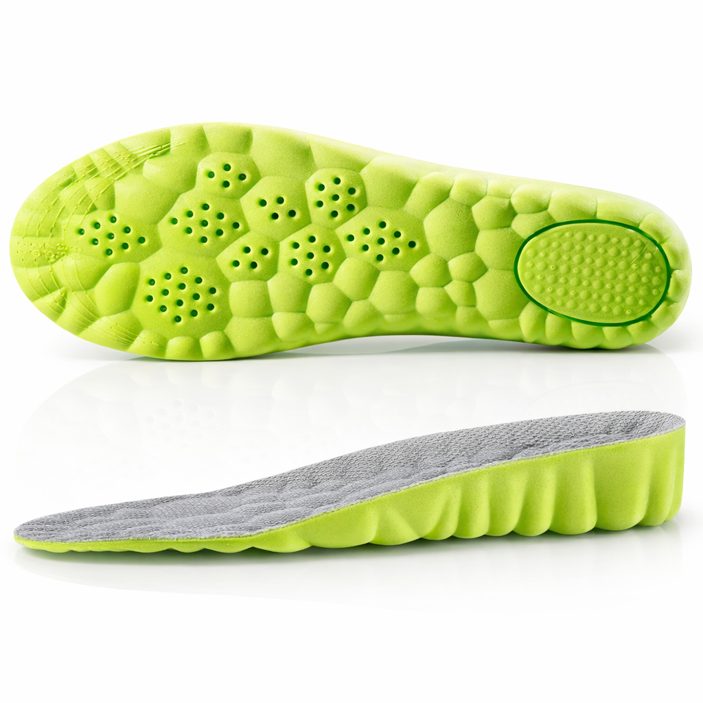 Height Increase Insoles | Breathable Anti-Odor | Shock Absorbing Soft Sports Shoe Insert for Men | 1CM-3CM Lifts
