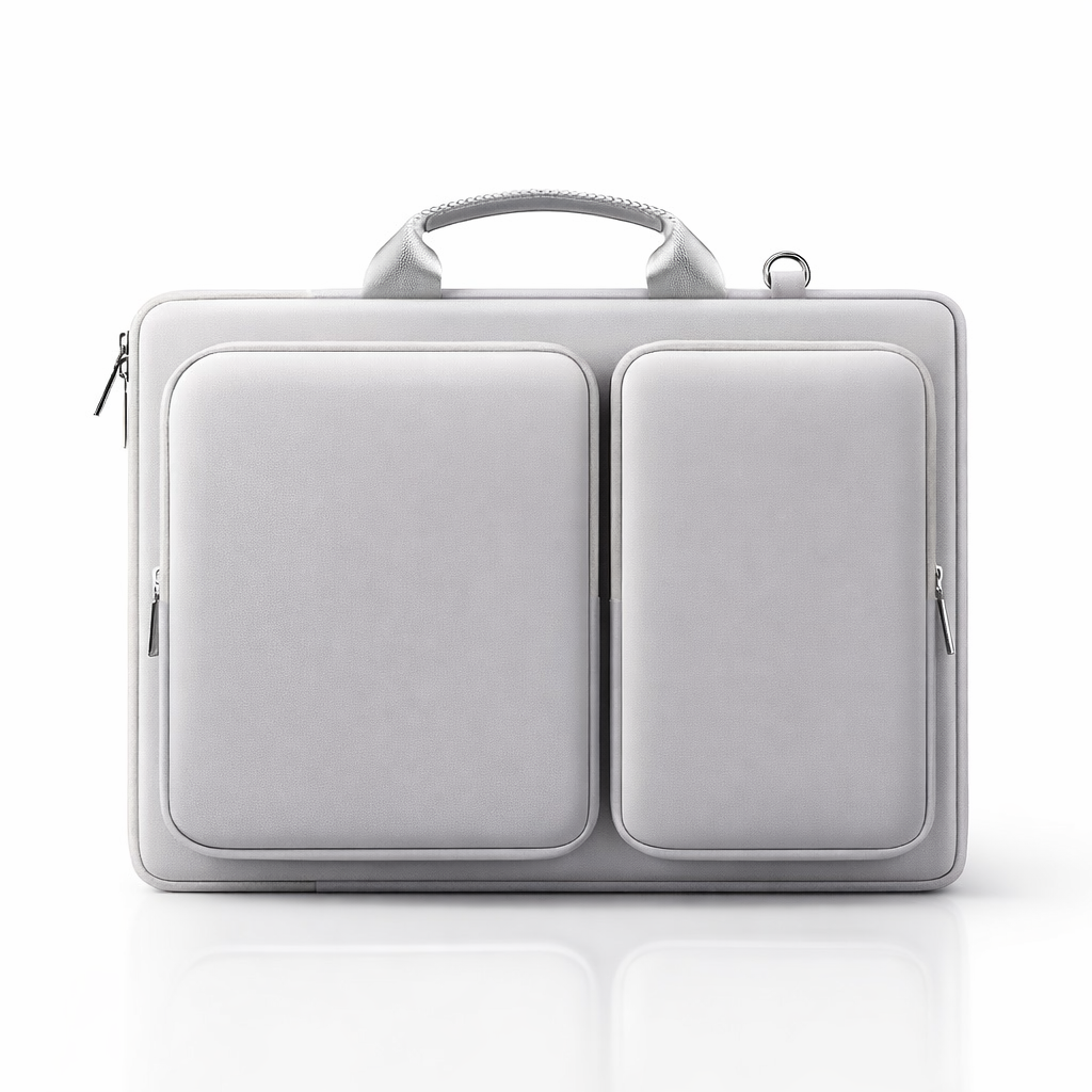 Oxford Cloth Laptop Bag | Black Travel Briefcase for Apple/Dell/HP | Stylish Shoulder Case