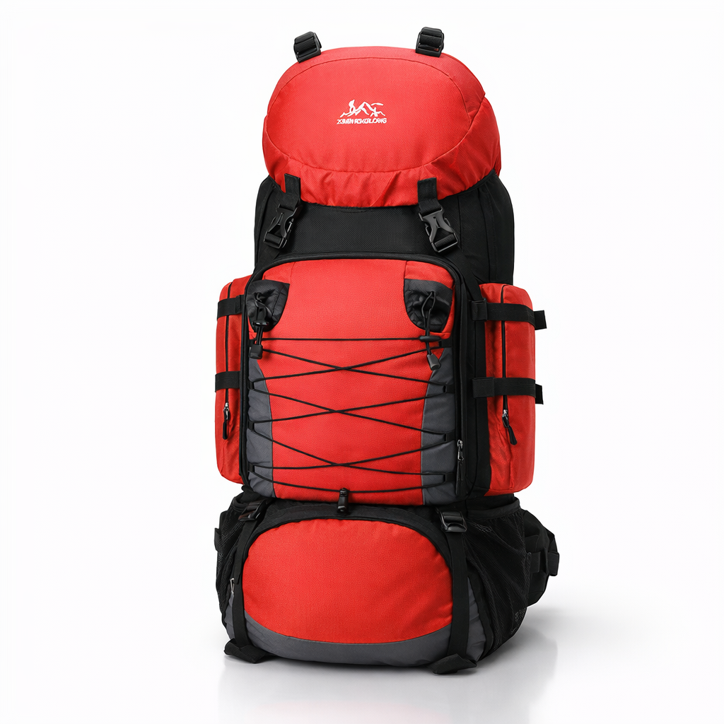 Large-Capacity Travel Backpack | Outdoor Hiking Gear | Universal Soft Shell Polyester | Space Theme | Chest Fit Adjustment