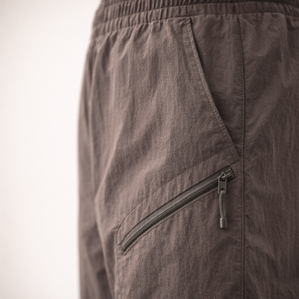 Men's Outdoor Hiking Pants | Wide-Leg Multi-Pocket Trousers | Polyamide Casual Wear | Spring/Fall Apparel