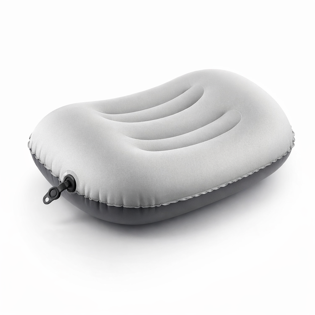 Ultralight Inflatable Travel Pillow | All-Season Polyester | Modern Style for Camping & Outdoor Adventure