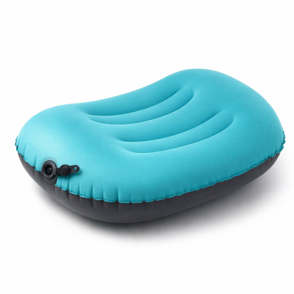 Ultralight Inflatable Travel Pillow | All-Season Polyester | Modern Style for Camping & Outdoor Adventure