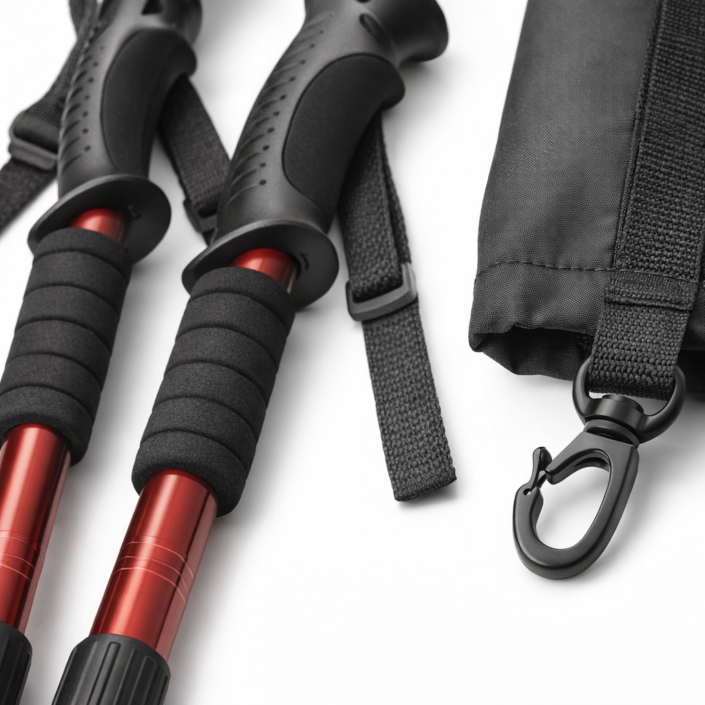 Namkabaw Adjustable Trekking Poles | Aluminum Alloy | Flip Lock | Hiking & Climbing Gear | Outdoor Adventure Essentials