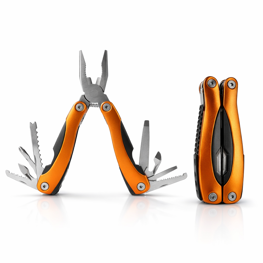 RALERA Stainless Steel Multi-Tool | Needle-Nose Pliers with Mini Saw & Bottle Opener | Outdoor Camping & Fishing Gear | Christmas Gift