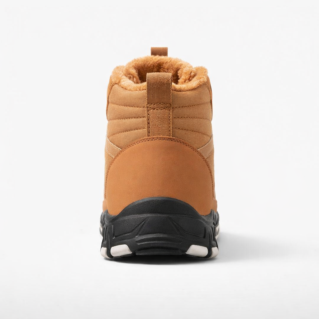 X-Forest® Waterproof High-Top Boots | Barefoot Design | Wide Toe Box | Warm Fleece Lining | Zero-Drop Sole