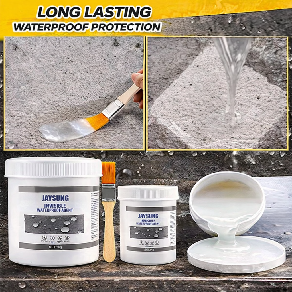 Waterproof Sealant Paste | Clear Rubber Coating for Cracks | Durable Adhesive for All Surfaces | Anti-Leak Repair Solution