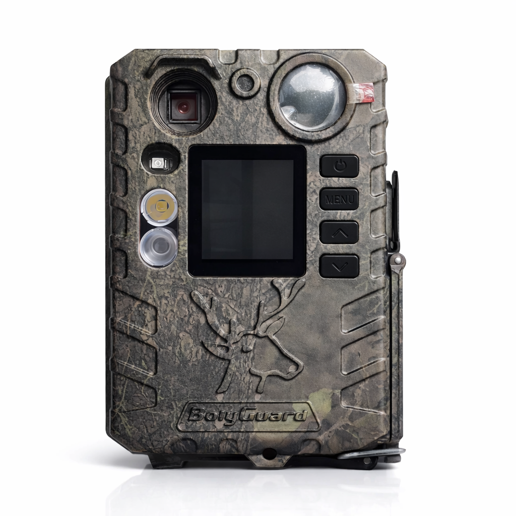 BolyGuard BG410-D | 37MP 4K Trail Camera | Night Vision | Dual Flash | IR & White LED | Solar Option | Wildlife Monitoring