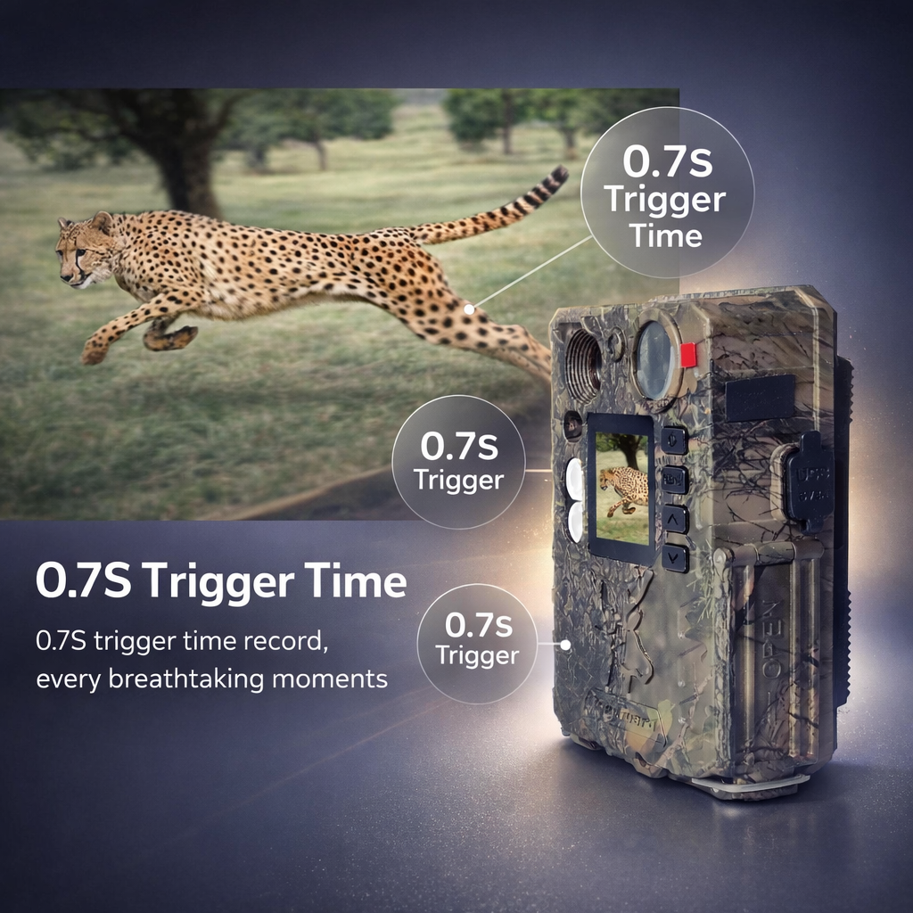 BolyGuard BG410-D | 37MP 4K Trail Camera | Night Vision | Dual Flash | IR & White LED | Solar Option | Wildlife Monitoring