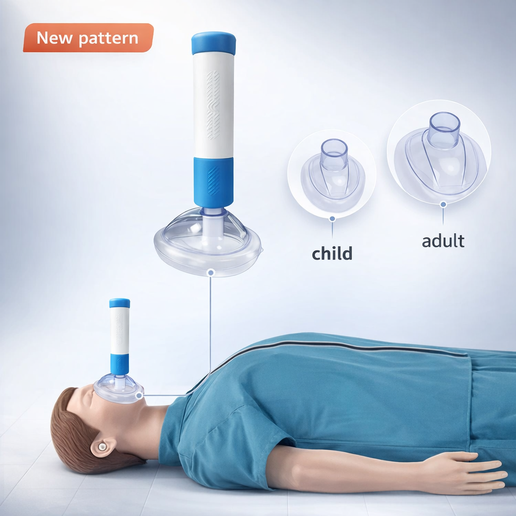 Anti-Choking Aid | Emergency Rescue Kit | CPR Certified Airway Device for Adults & Kids | Heimlich Maneuver | Home Safety First Aid