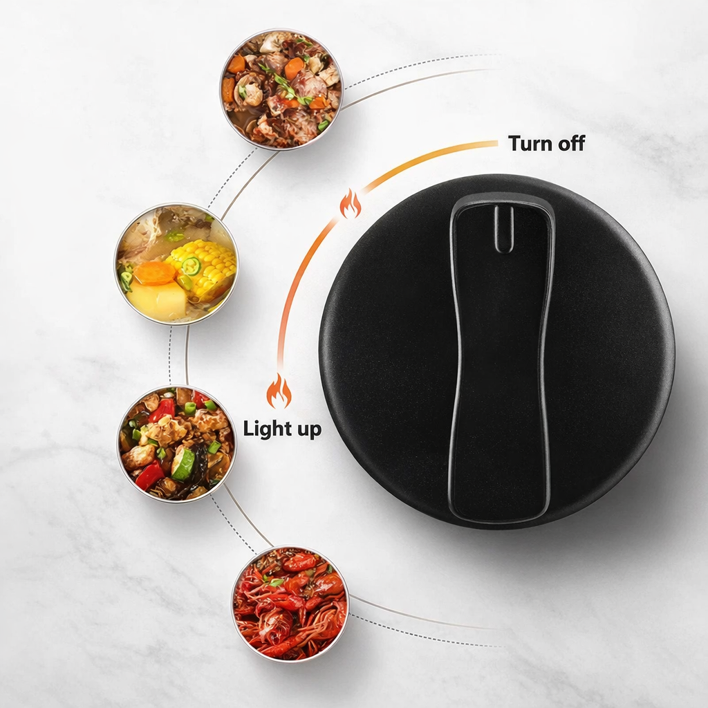 Portable Gas Stove | Aluminum Alloy | Camping & Home Cooking | Lightweight | iosn Brand