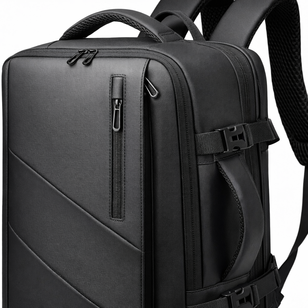 Men's Expandable Business Backpack | Waterproof Large Capacity | USB Charging | Travel Laptop Bag