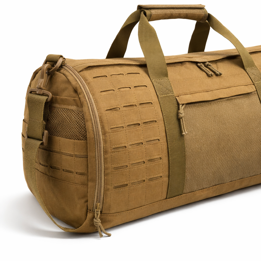 ReFire Gear Tactical Gym Bag | 40L Water-Resistant Travel Duffel | Unisex Polyester Sports Bag with Shoe Compartment