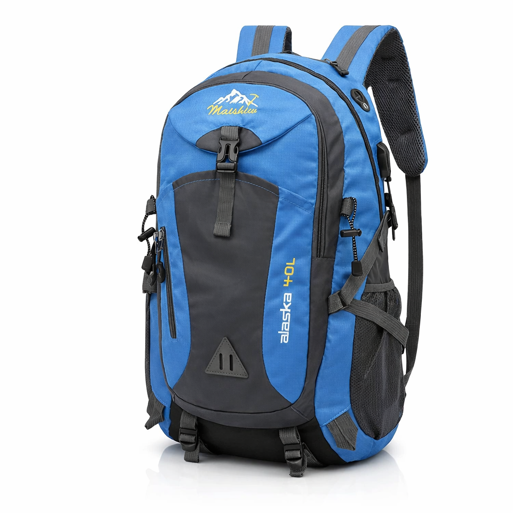 Anti-Theft Waterproof Hiking Backpack | Men's Outdoor Travel Sports Bag | USB Charging | Casual Camping Daypack