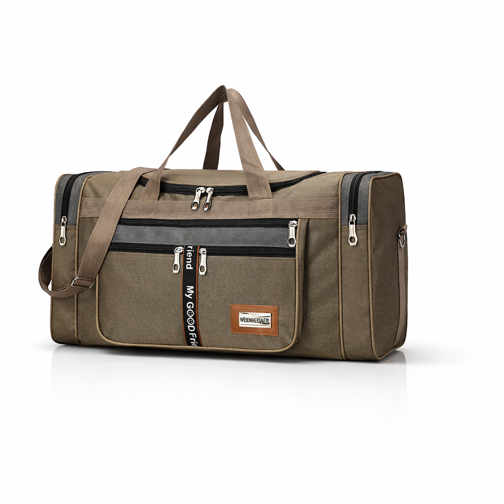 APWIKOGER Waterproof Sports Duffel Bag | Large Capacity | Wet Dry Separation | Unisex Polyester Gym Backpack