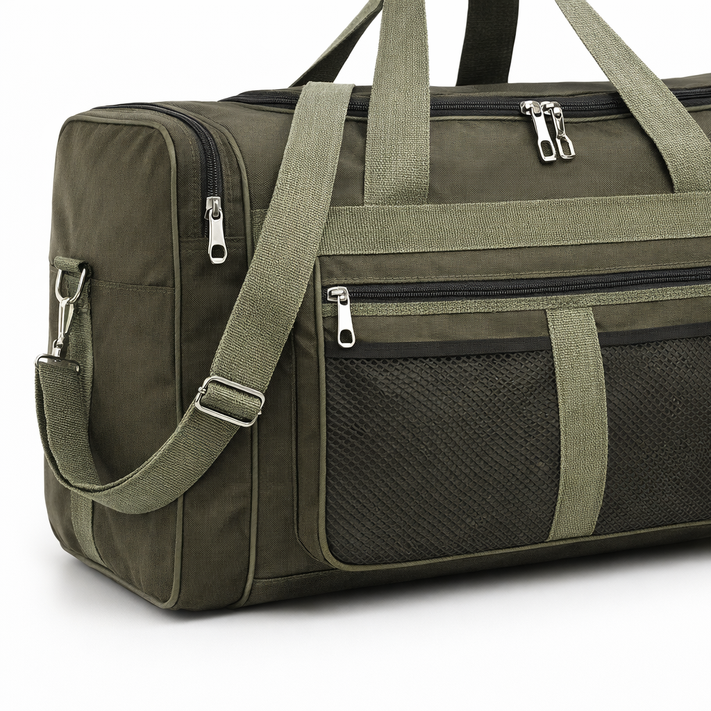 APWIKOGER Waterproof Sports Duffel Bag | Large Capacity | Wet Dry Separation | Unisex Polyester Gym Backpack