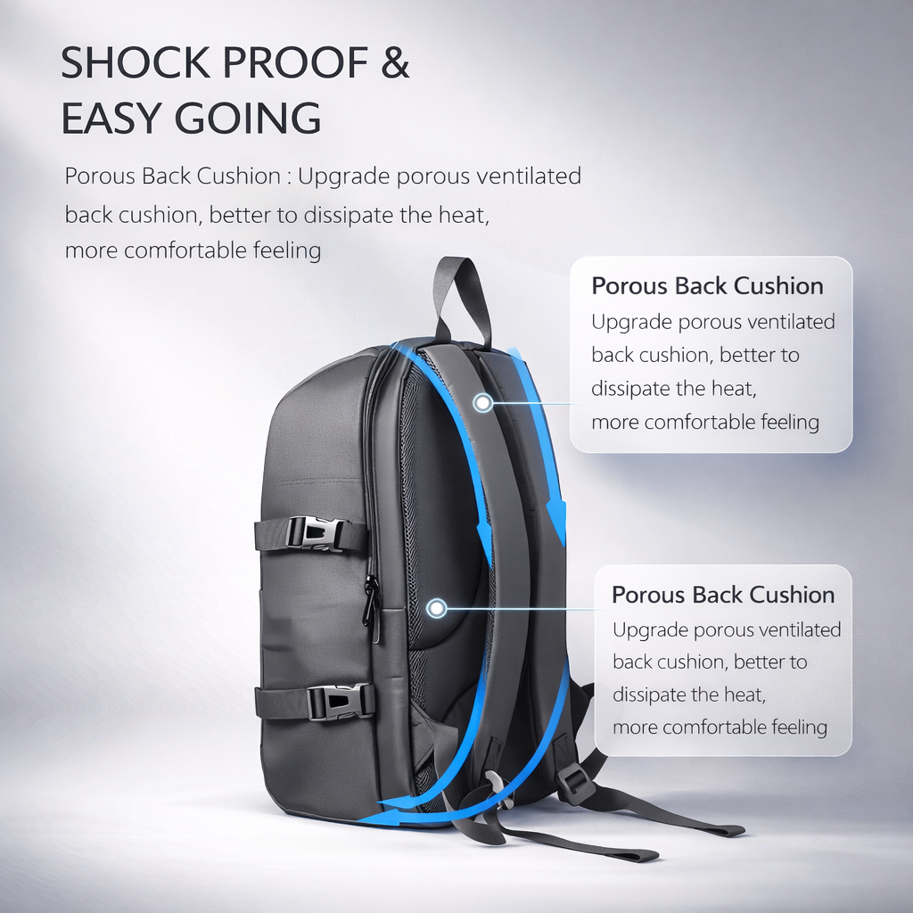 STARTRC Shockproof Nylon Backpack for DJI Mini 5 4 Pro Mavic 3 Avata 2 | Portable Drone Storage Bag