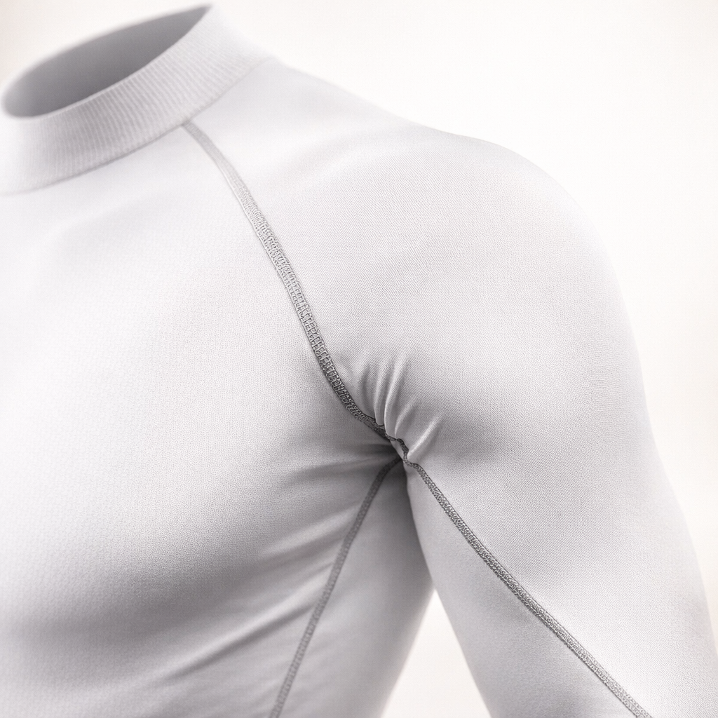 Men's Quick-Dry Compression Top | Long Sleeve Gym Fitness Shirt | Bodybuilding Running Apparel