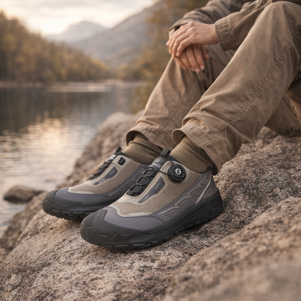 Men's Breathable Casual Comfort Shoe | All-Day Wear | Cotton Blend Upper | Relaxed Lifestyle