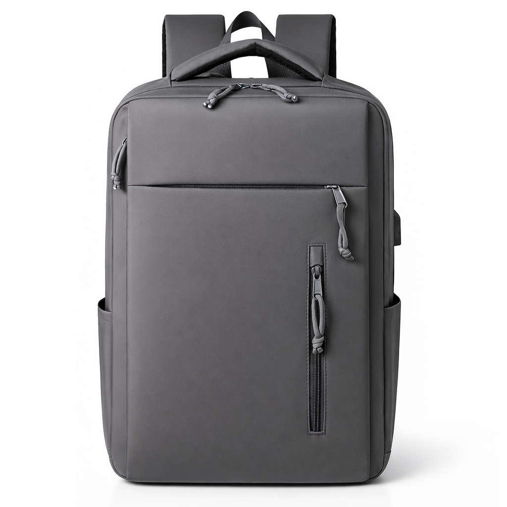 Travel Backpack | Convertible Tote | Multi-Pocket Zipper Storage | Business & Vacation | Black