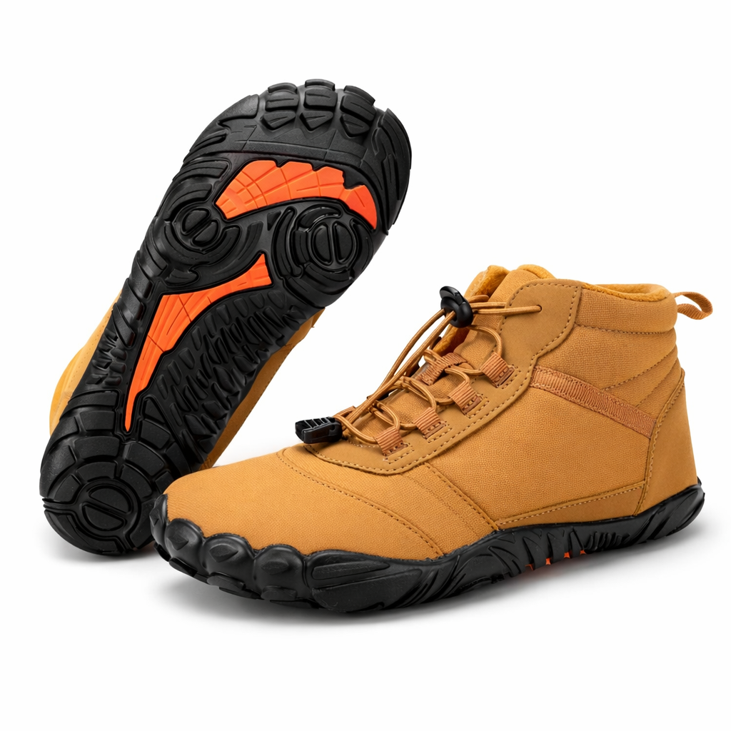 Paleo® Barefoot High-Top Shoes | Waterproof Winter Comfort | Zero-Drop Sole | Flexible | Wide Toe Box