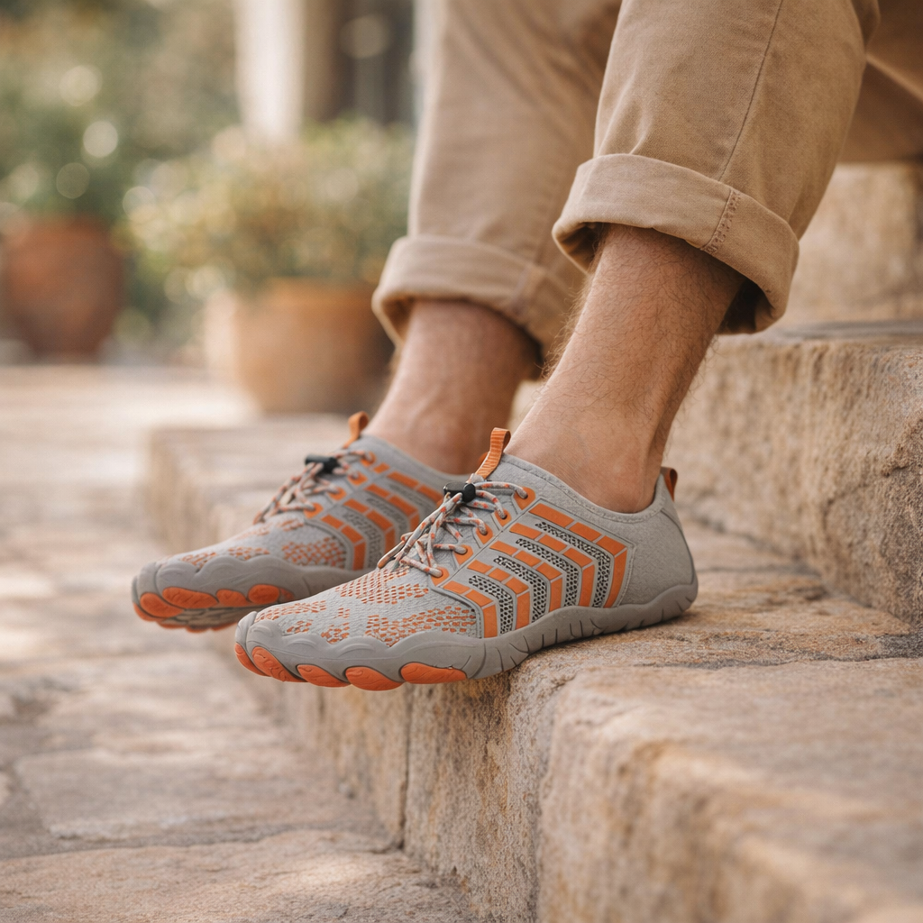 Minimalist Barefoot Shoes | Non-Slip Zero-Drop Sole | Wide Toe Box | Breathable Fitness Footwear