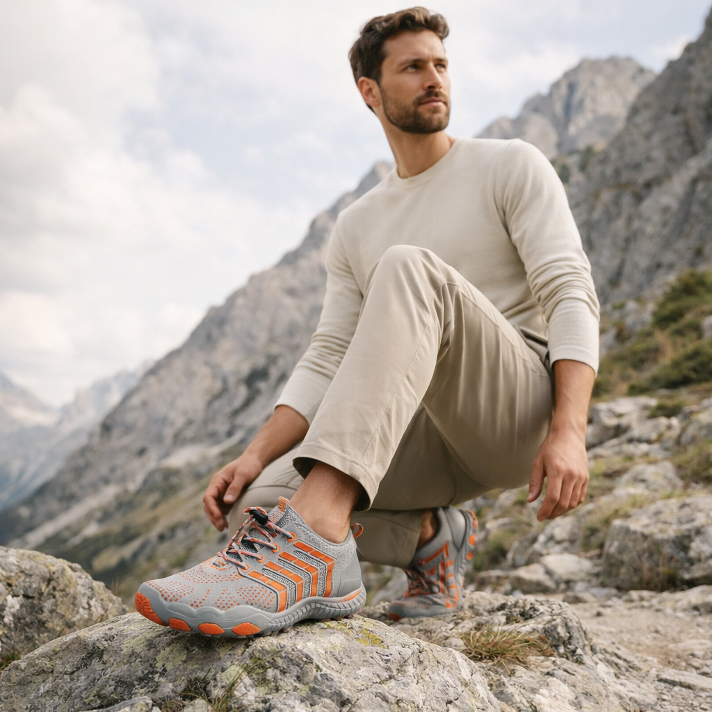 Minimalist Barefoot Shoes | Non-Slip Zero-Drop Sole | Wide Toe Box | Breathable Fitness Footwear