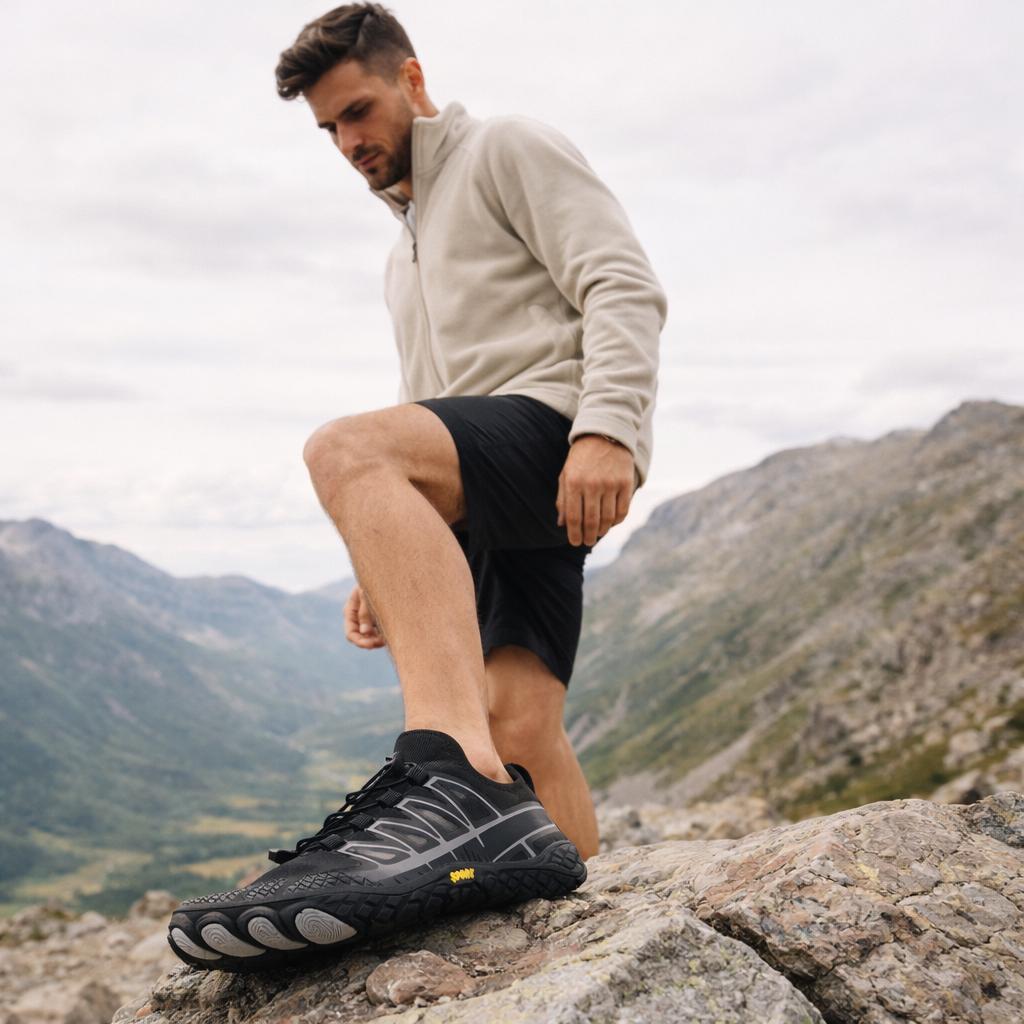 PeakTrail 2.0 Sport | Barefoot Shoes | Wide Toe Box | Zero-Drop Sole | Breathable Fit