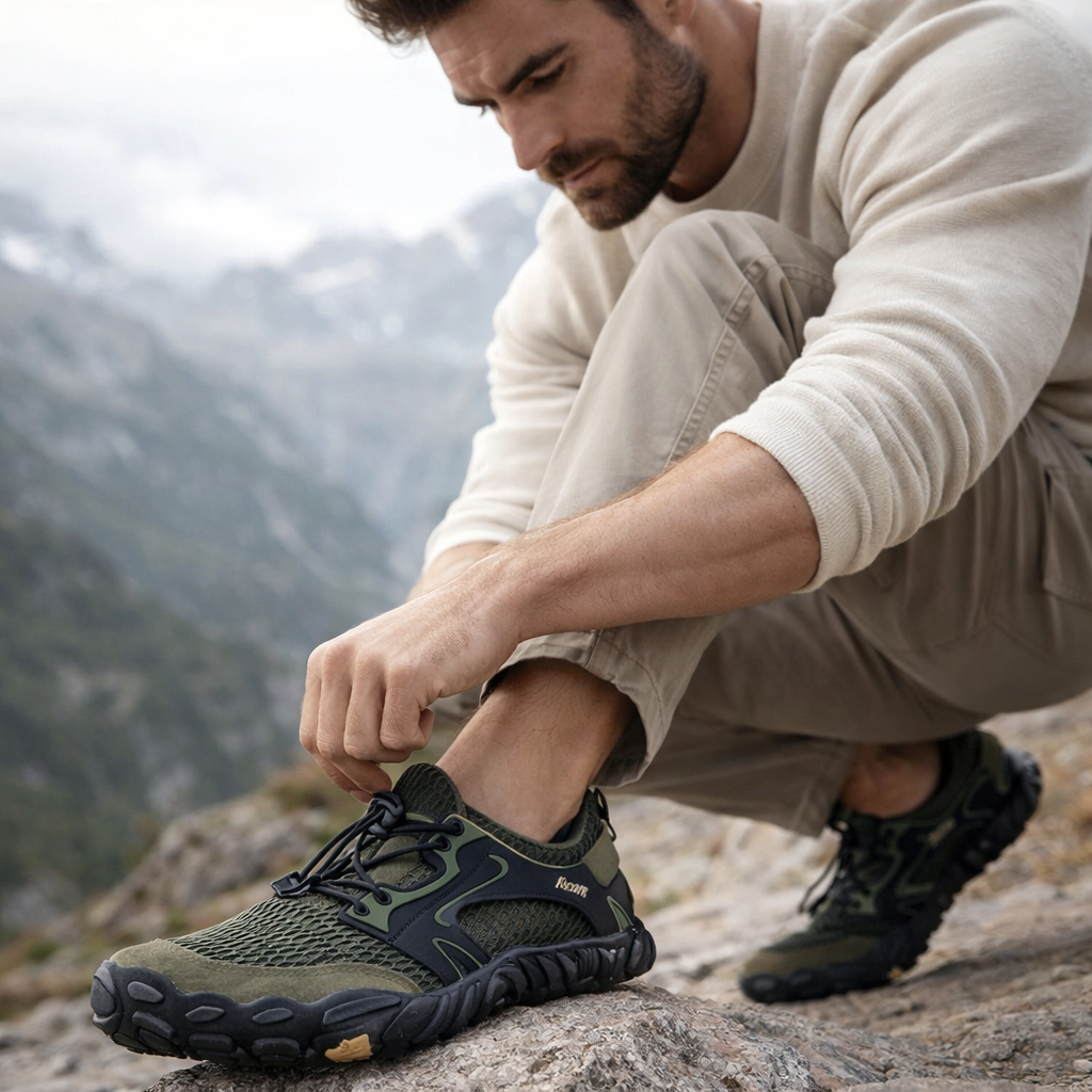 Trek Pro® | Flexible Non-Slip Minimalist Barefoot Shoes | Wide Toe Box | Breathable Uppers | Zero-Drop Sole