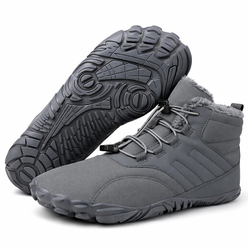 Primal® | Waterproof Barefoot High-Top Boots | Warm Fleece Lining | Wide Toe Box | Orthopedic Comfort