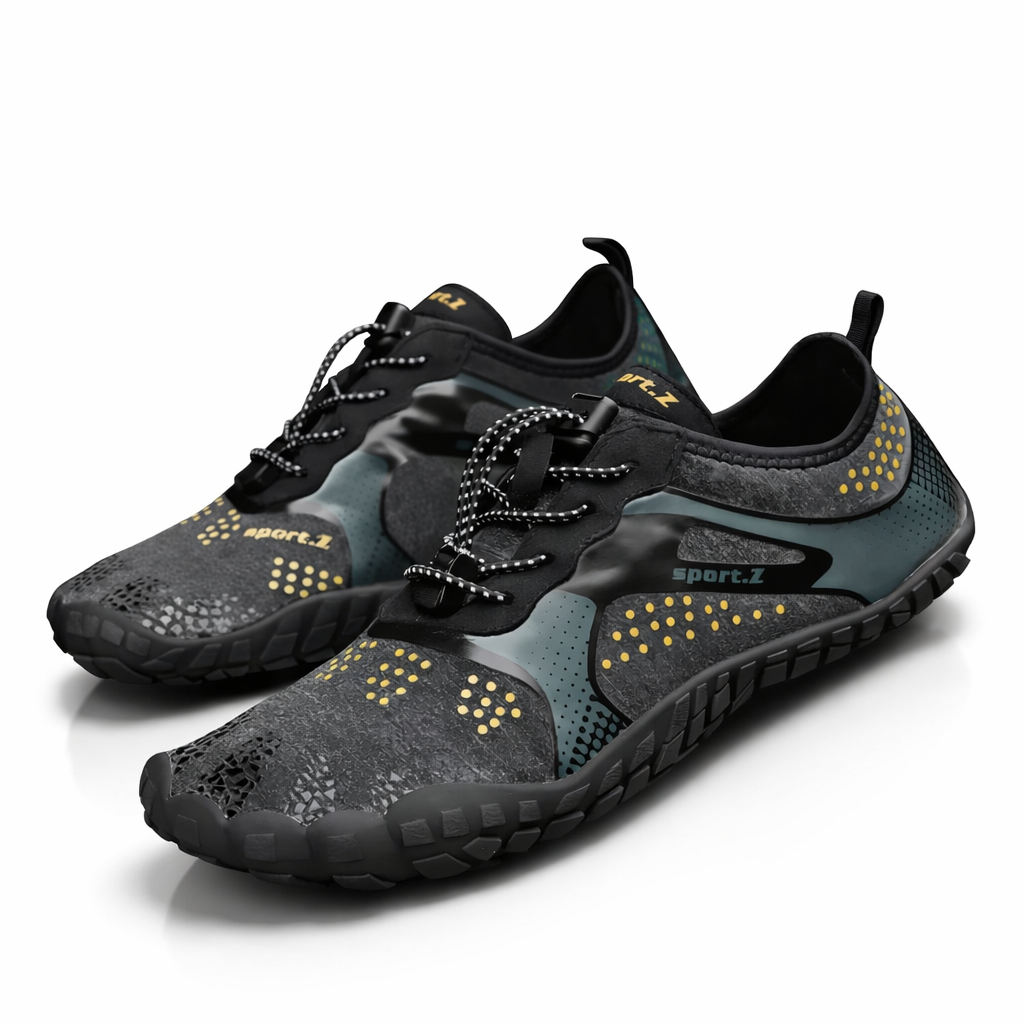 Sport Z® | Barefoot Shoes | Non-Slip Grip | Wide Toe Box | Breathable Stretch | Zero-Drop Sole | Outdoor Performance