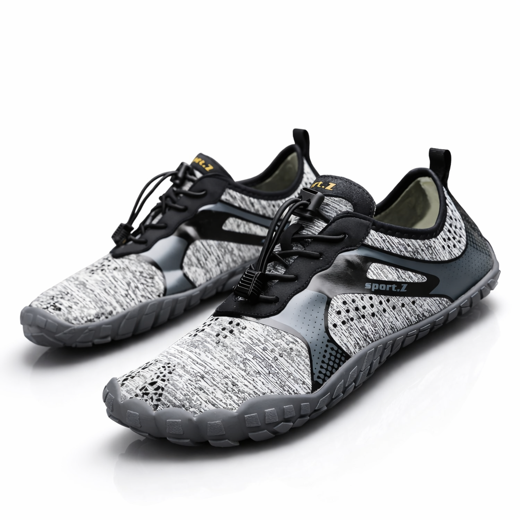 Sport Z® | Barefoot Shoes | Non-Slip Grip | Wide Toe Box | Breathable Stretch | Zero-Drop Sole | Outdoor Performance