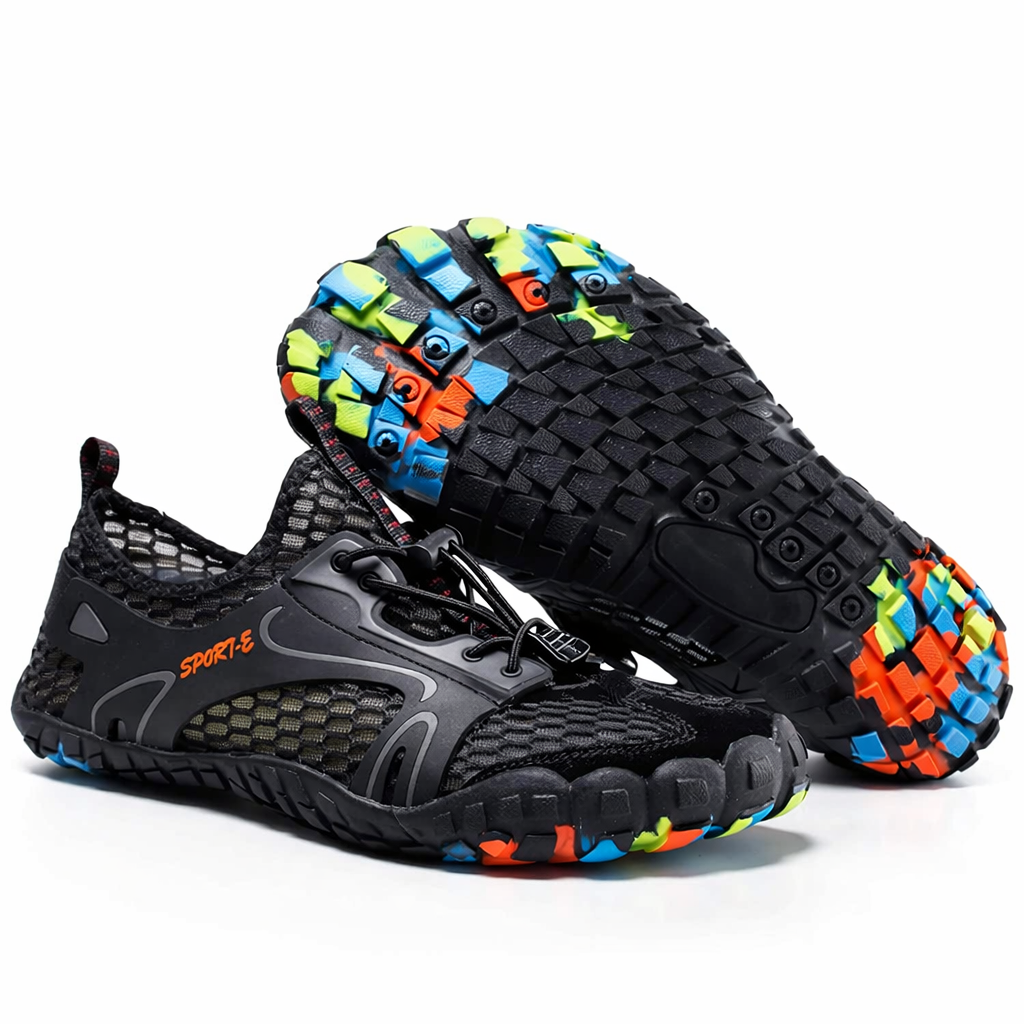 Non-Slip Barefoot Walking Shoes | Vegan Breathable Orthopedic Athletic Sneakers | Summer Comfort