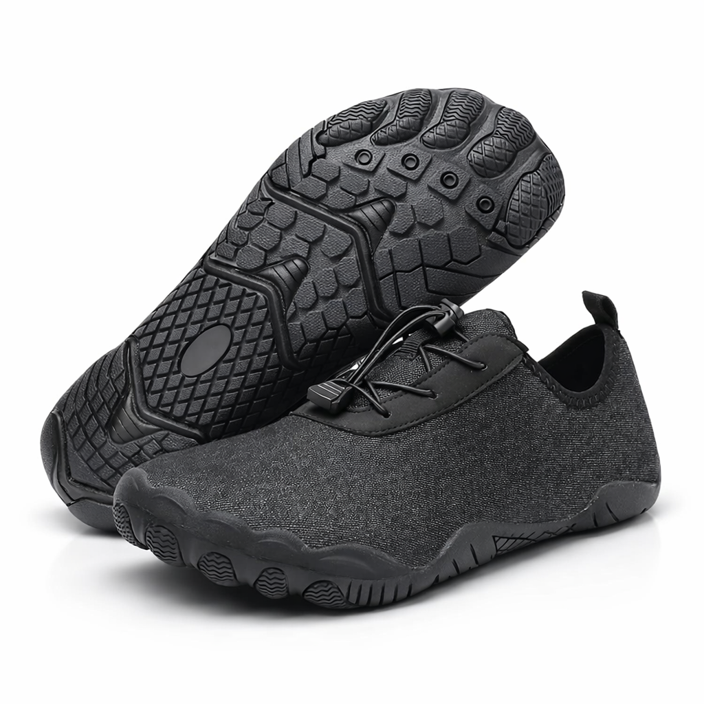 AeroStride Barefoot Shoes | Zero Drop Sole | Wide Toe Box | Non-Slip Grip | Breathable Fitness Footwear