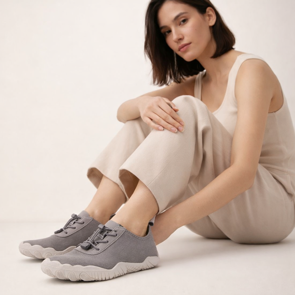 AeroStride Barefoot Shoes | Zero Drop Sole | Wide Toe Box | Non-Slip Grip | Breathable Fitness Footwear