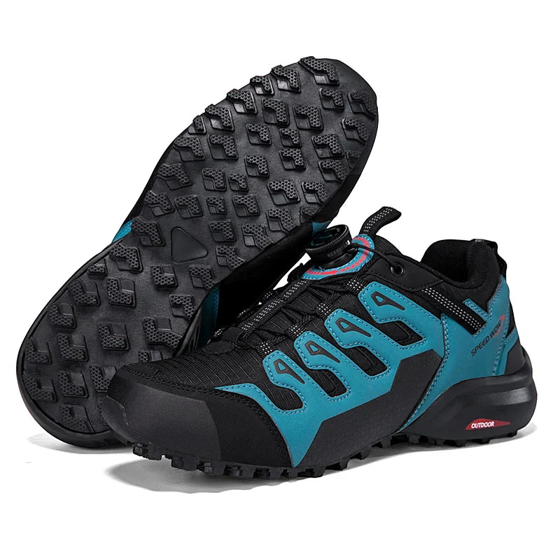 Men's Suede Outdoor Hiking Shoes | Durable Tactical Sneakers | Non-Waterproof | Low-Top Active Footwear