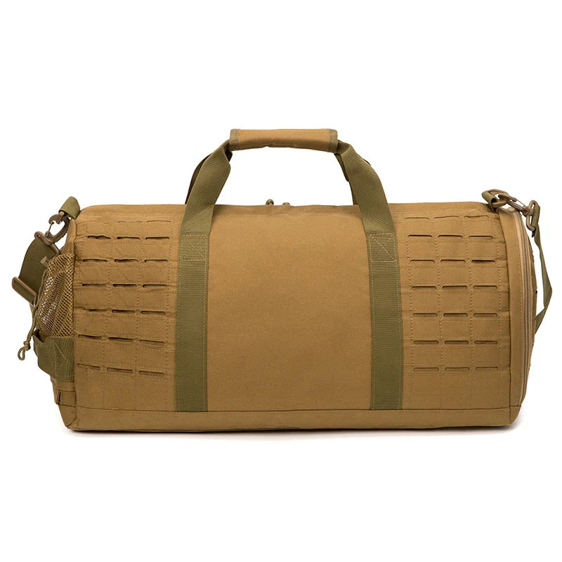 ReFire Gear Tactical Gym Bag | 40L Water-Resistant Travel Duffel | Unisex Polyester Sports Bag with Shoe Compartment