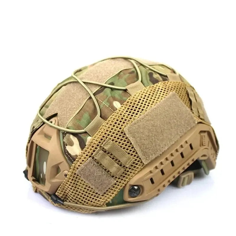 Multicam Tactical Helmet Cover | Fast MH PJ BJ Airsoft Paintball | Cycling Gear Accessories | Outdoor Sports
