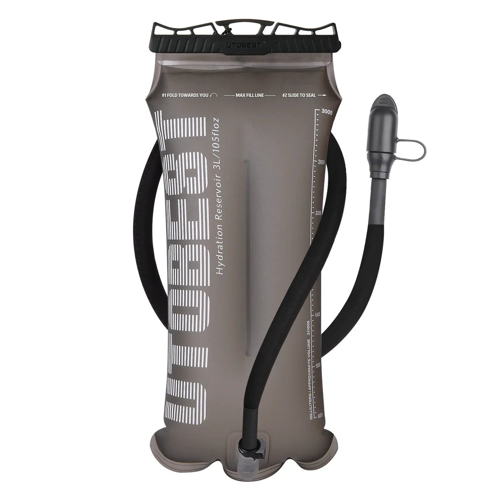 UTOBEST TPU Hydration Reservoir | 1.5L/2L/3L | Water Storage Bag for Camping Cycling Running Hiking | -20 to 50°C
