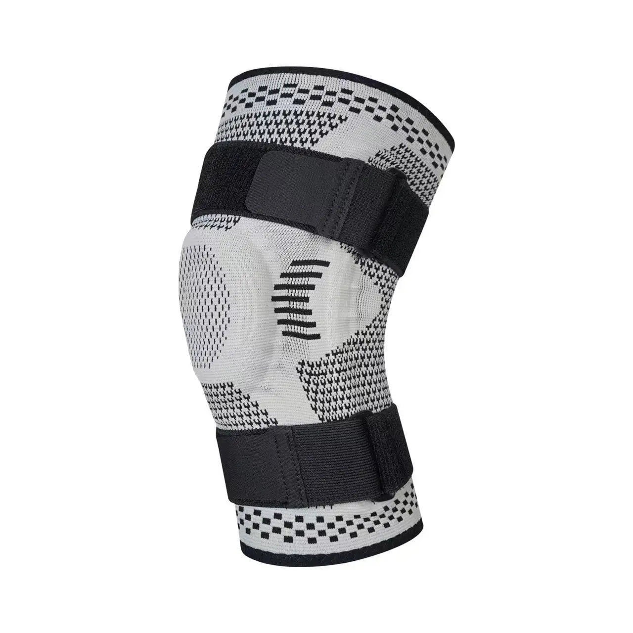 Knee Support Sleeve | Compression with Side Stabilizers & Patella Gel | Pain Relief | Meniscus ACL Recovery